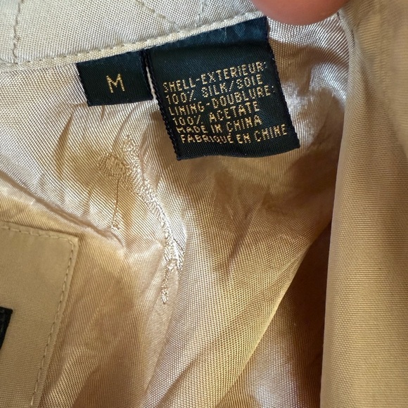 Bobby Jones water resistant silk bomber jacket with Jets embroidery•Men’s medium - Picture 8 of 10